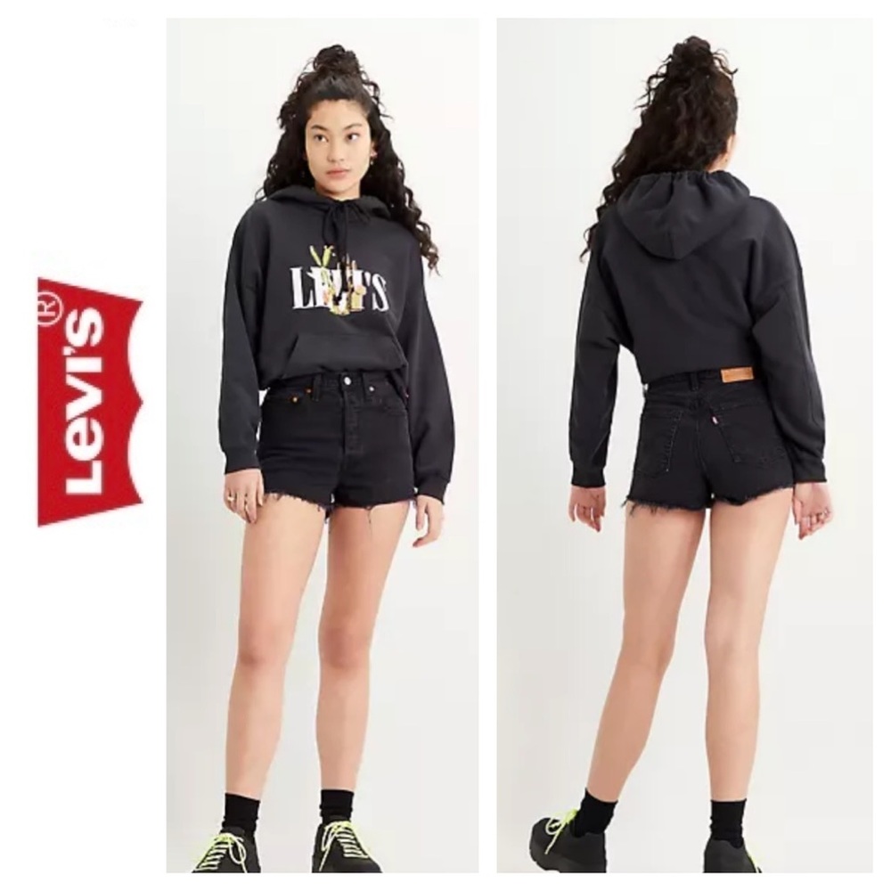 💙Levi’s Black Ribcage Short Size 27
